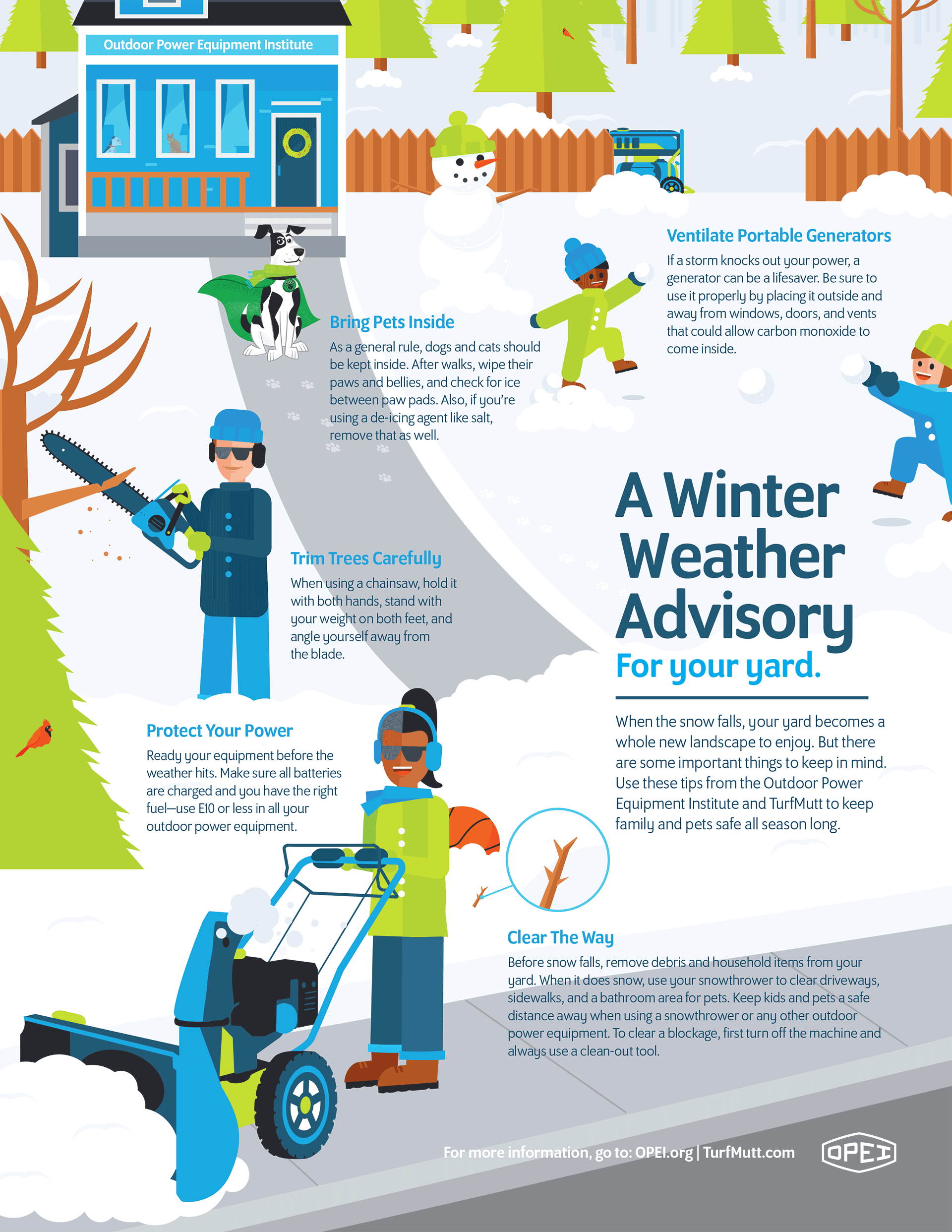 A winter weather advisory for your yard